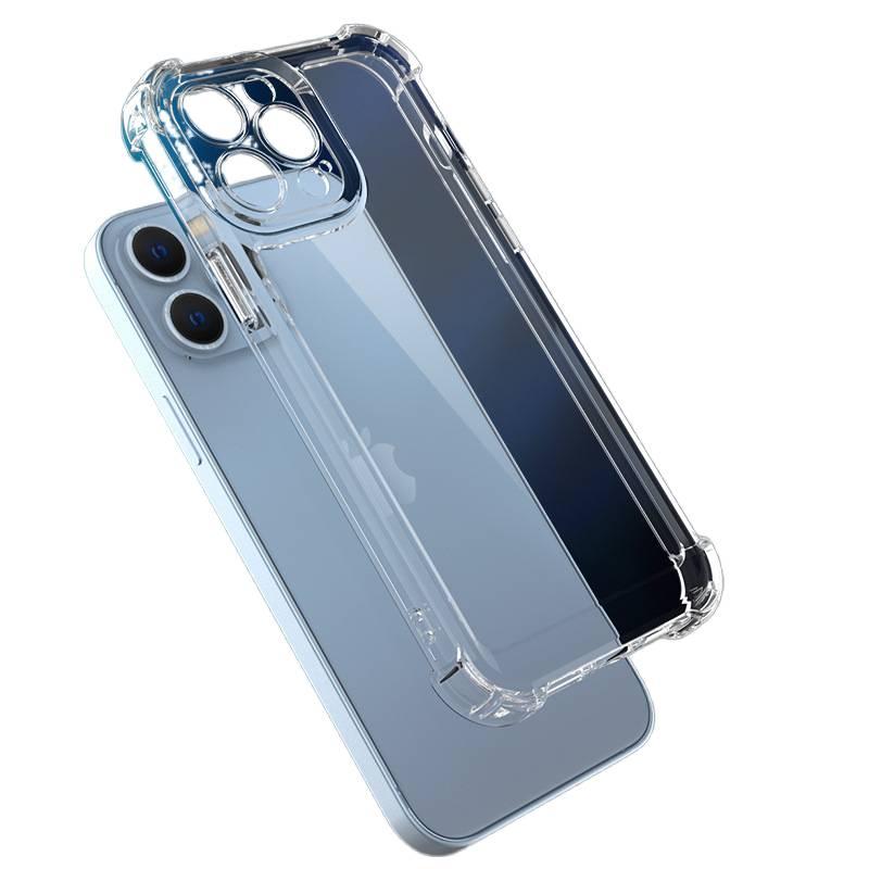 غطاء واقي | مقاوم للصدمات لـ iPhone 14 / 14 Plus / 14 Pro / 14 Pro Max | بنفسجي سيليكون | حماية من السقوط - Image 4
