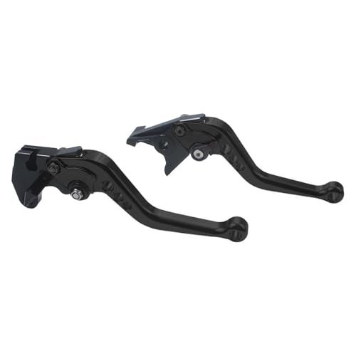 Adsspro CNC Motorcycle Brake Clutch Levers Short Adjustable for GSXR600 9703 GSXR750 9603GSXR1000 0104GSR600 0611 GSXS750 1121SV650 SV650X 1621DL650 1121GSX250R 1820Black - Image 1
