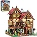 Reobrix Medieval Tavern Building Set European Century Bistro Kit 66018 Collectible Architecture Display with Highly Detailed Wine Cellar Armory Creative Construction Gifts for Adults Teens 14 - Image 3