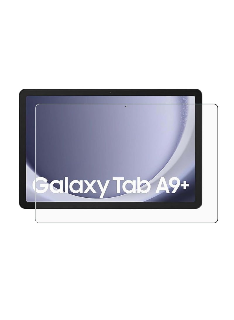 DUSALA Tempered Glass Screen Protector for Samsung Galaxy Tab A9 Plus/+ 11 inch Anti-Scratch Smudge Proof HD Clear  - Image 1