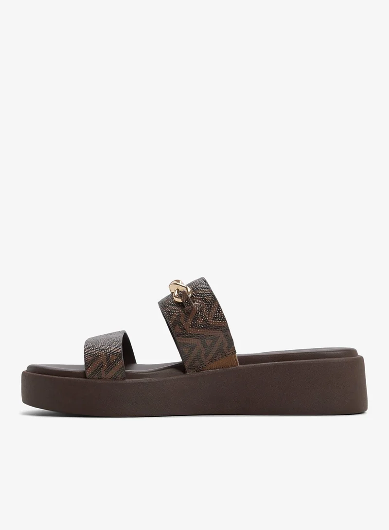Aldo  HALAMAEVER Open Toe Wedge Sandals for Women | Best Price UAE
