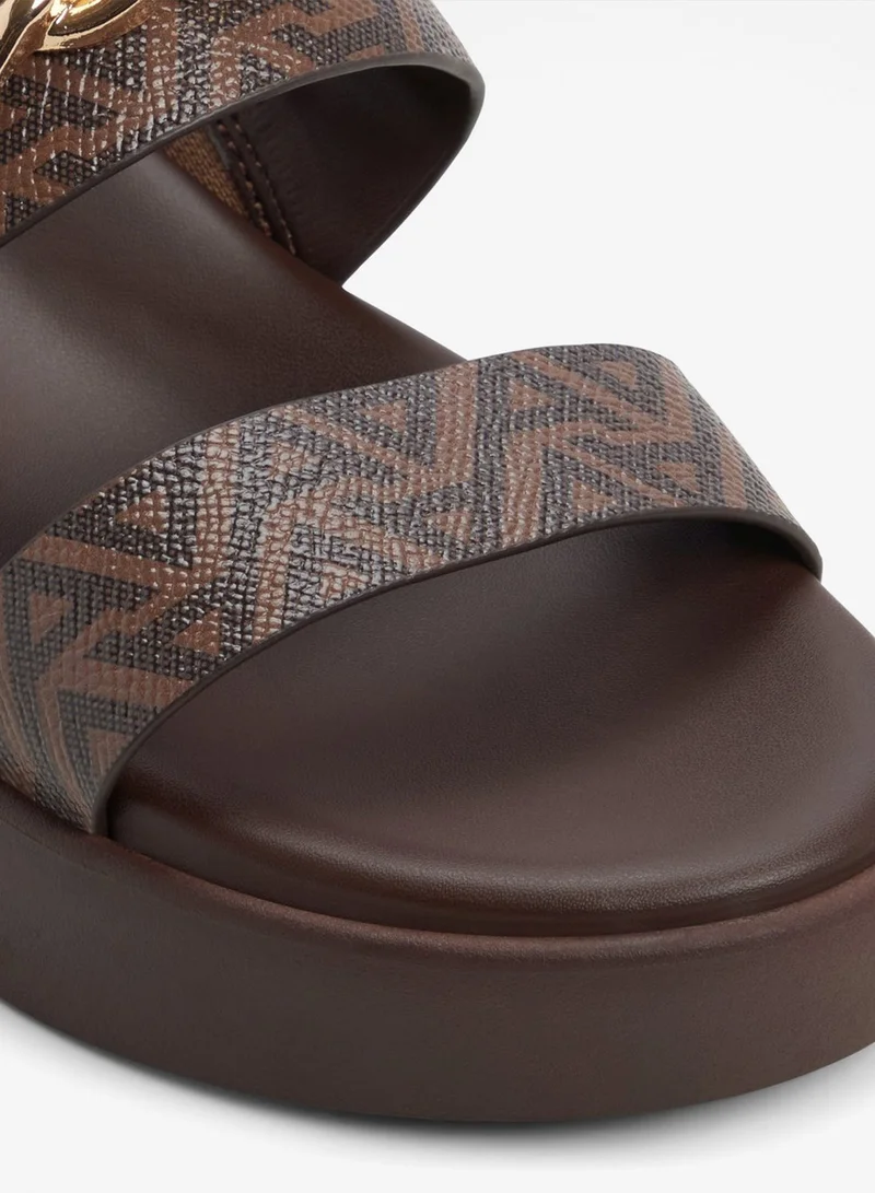 Aldo  HALAMAEVER Open Toe Wedge Sandals for Women | Best Price UAE