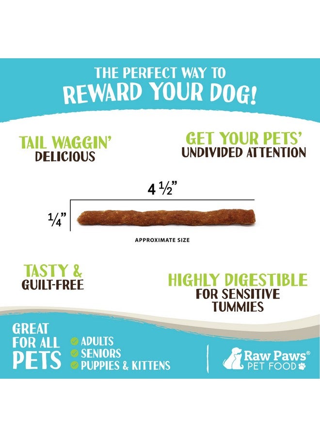 Raw Paws GrainFree Soft Stick Treats For Dogs & Cats  Chicken Recipe, 6Oz  Usa Soft Chicken Dog Treats Grain Free  Sausage Sticks For Dogs, Chicken Dog Jerky Sticks  Chewy Chicken Jerky For Dogs - Image 3