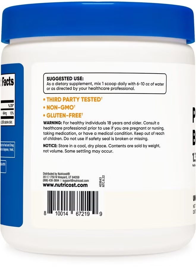 Nutricost, Potassium Bicarbonate, Unflavored, 16 oz (454 g) - Image 3