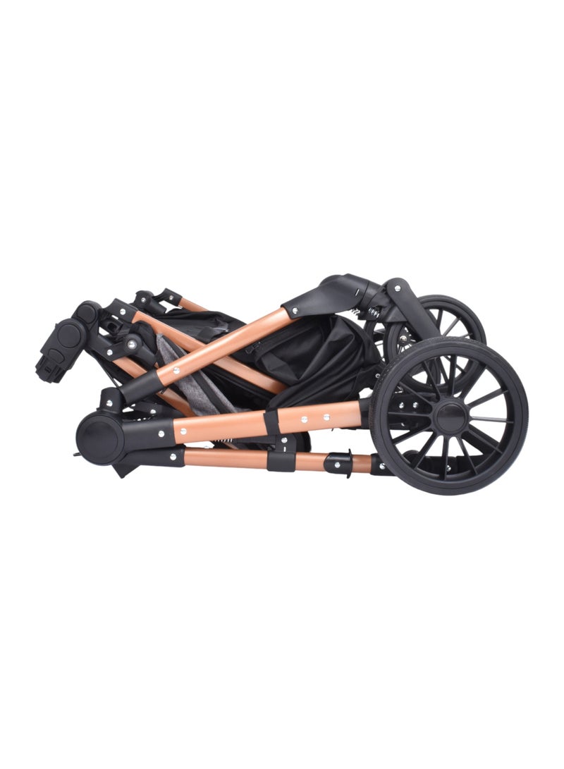 لحظة مرح عربية أطفال ثنائية الاتجاه وقابلة للطي مع مقعد سيارة - Image 2