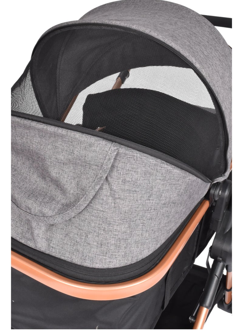 لحظة مرح عربية أطفال ثنائية الاتجاه وقابلة للطي مع مقعد سيارة - Image 5