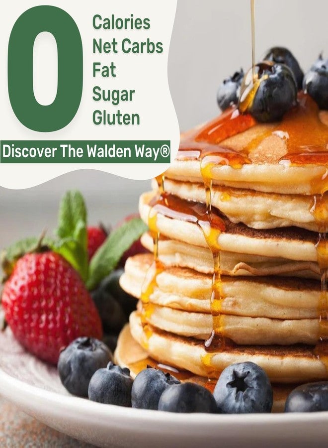 Walden Farms Original Recipe Pancake Syrup, Zero Calories, Vegan, Kosher, Keto Friendly, Gluten Free, 12 Fluid Ounce (Pack of 6) - Image 3