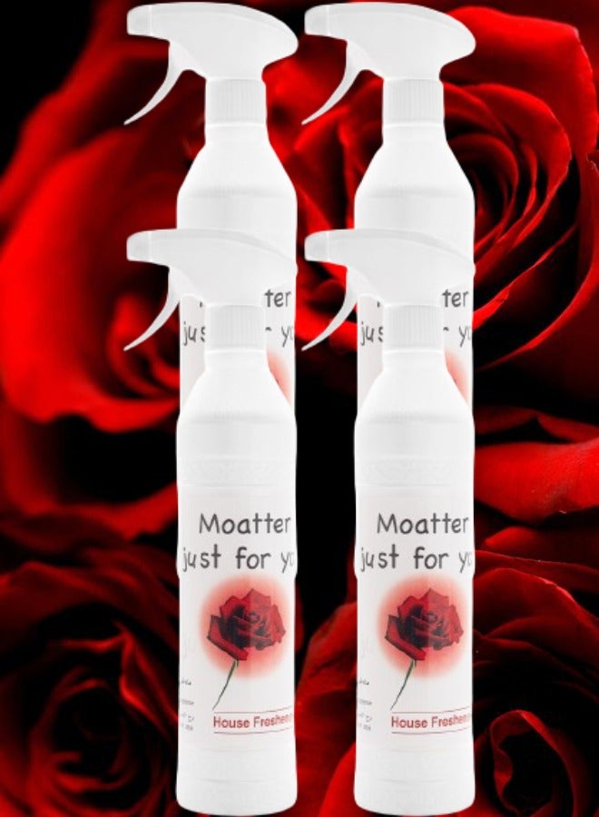 Banafa 4 Pieces Moatter Just For You House Freshener 500ml - Image 1