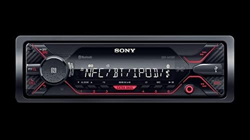 Sony DSX-A410BT Single Din Bluetooth Front USB AUX Car Stereo Digital Media Receiver (No CD Player) - Image 5