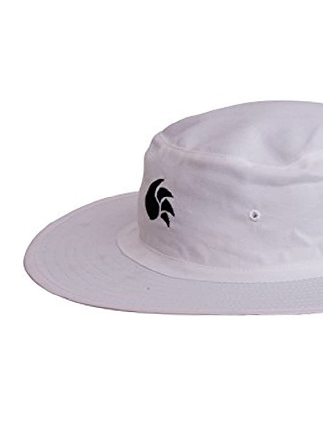 DSC Panama Atmos Round Cricket Hat | Color: White | Size: Large | Material: Cotton | Umpire Hat for Men’s & Women’s | Extra Wide Brim | Maximum Sunlight Protection | Comfortable and Classy  - Image 4