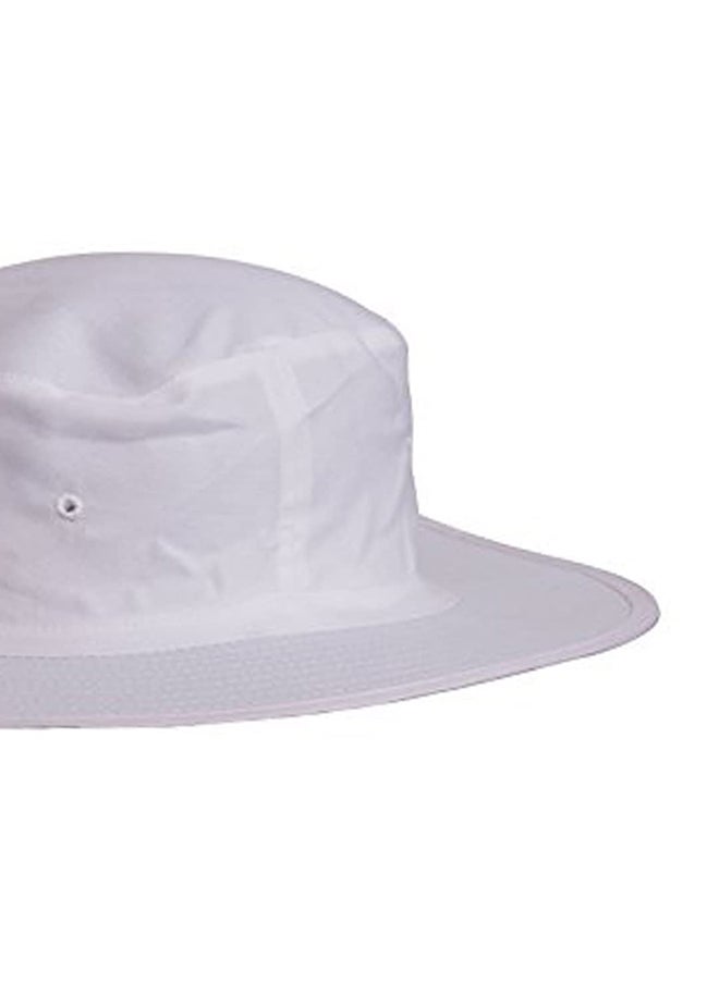 DSC Panama Atmos Round Cricket Hat | Color: White | Size: Large | Material: Cotton | Umpire Hat for Men’s & Women’s | Extra Wide Brim | Maximum Sunlight Protection | Comfortable and Classy  - Image 5