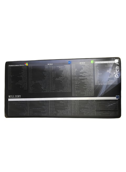 Gaming Mouse Pad , Large Extended Keyboard and Mouse Mat for PC , Non Slip Desk Mat