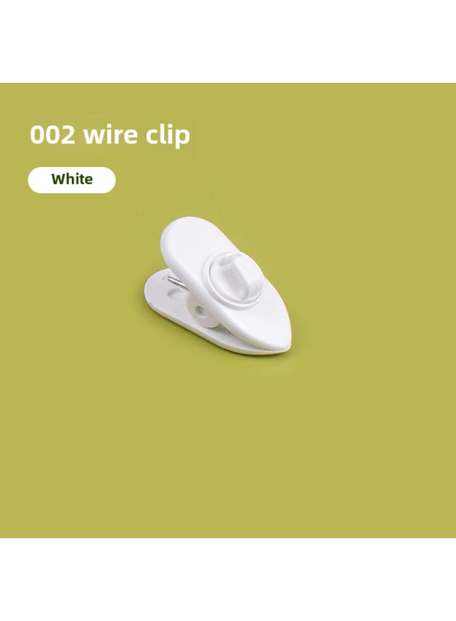 Rotatable Earphone Cable Clip Anti-lost Cable Clip Collar Clip Mobile Phone Earphone Accessories Universal Earplug Cable Fixed Clip - Image 1