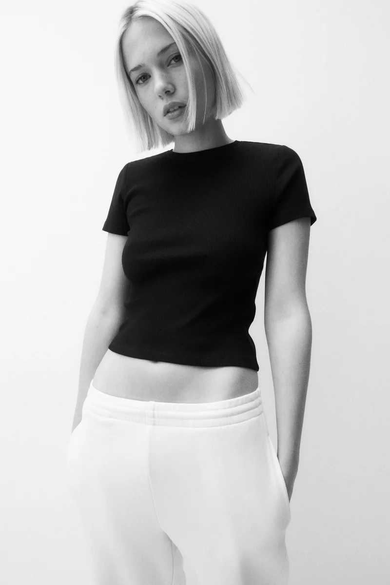 H&M Fitted T-Shirt