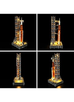 BRIKSMAX BRIKSMAX Light Kit for Lego-10341 NASA Artemis Space Launch System- Compatible with Lego icons Rocket Launch Tower Building Set- Not Include Lego Set  - Image 4