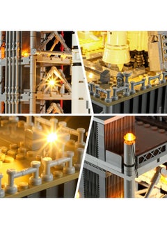 BRIKSMAX BRIKSMAX Light Kit for Lego-10341 NASA Artemis Space Launch System- Compatible with Lego icons Rocket Launch Tower Building Set- Not Include Lego Set  - Image 3