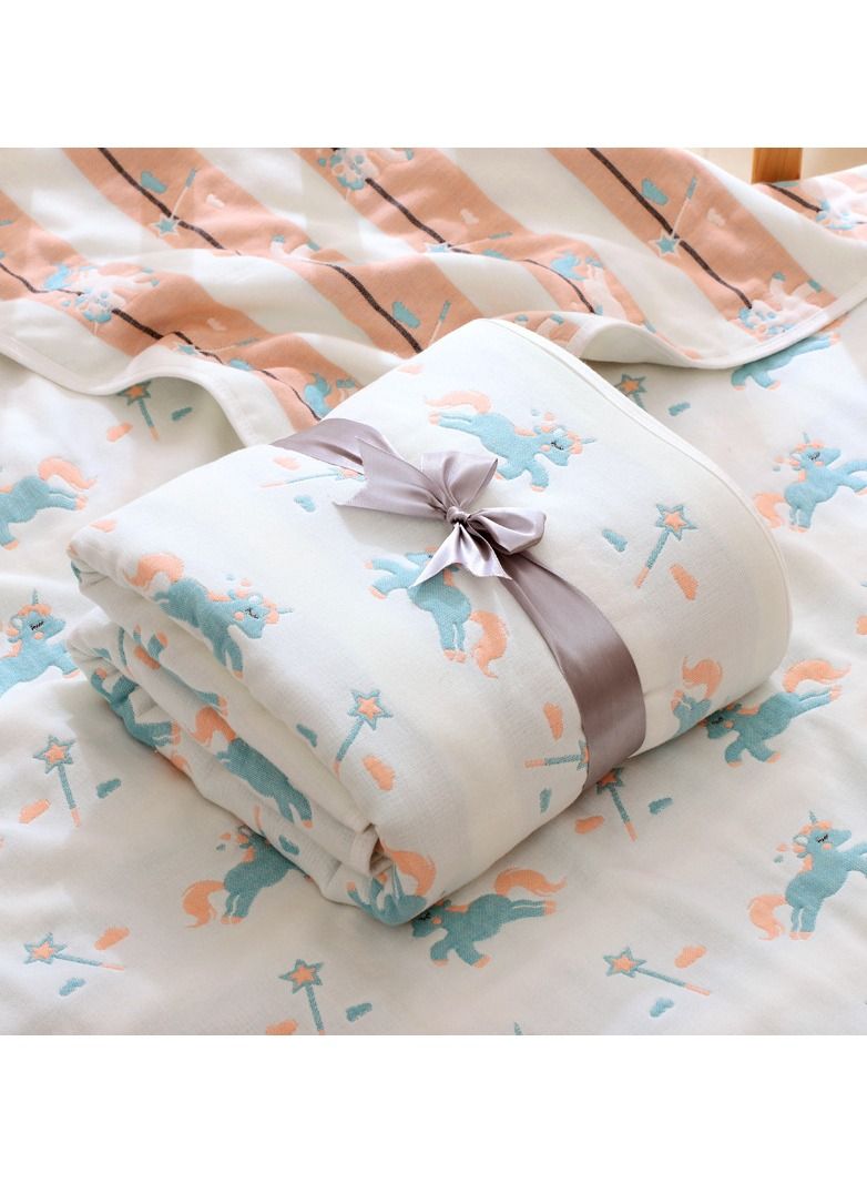 Loquat Pure Cotton Cartoon Printed Bath Towels