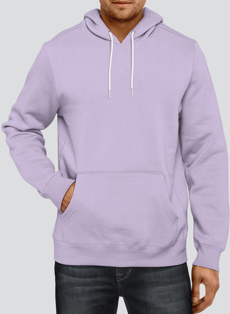 InkMASH Premium Hoodie - Pastel Purple - Made in UAE - Unisex - Image 1