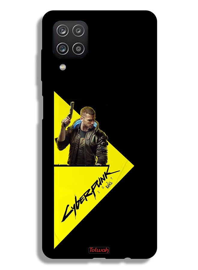 Tolwak Samsung Galaxy A12 Protective Case Cover Cyberpunk 2077  - Image 1