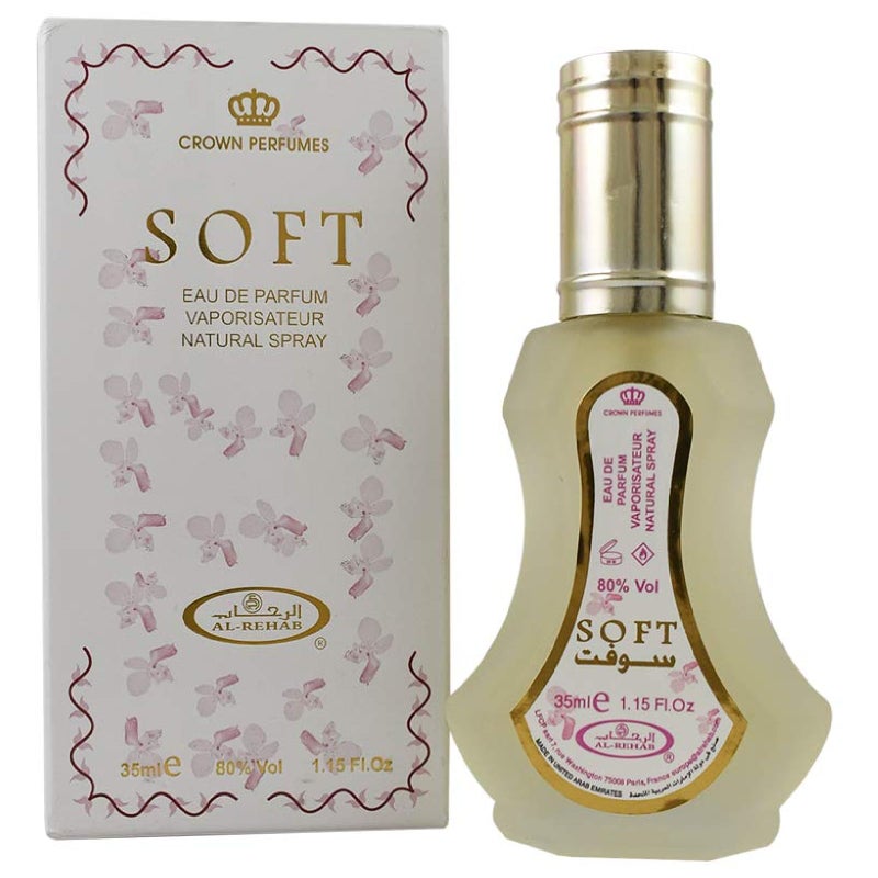 Alrehab Al Rehab Soft Eau de Parfum Spray for Women, 1.18 Ounce / 35ml - Image 2