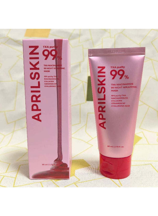 APRILSKIN TXA Niacinamide 99 Overnight Wrapping Mask 80ml