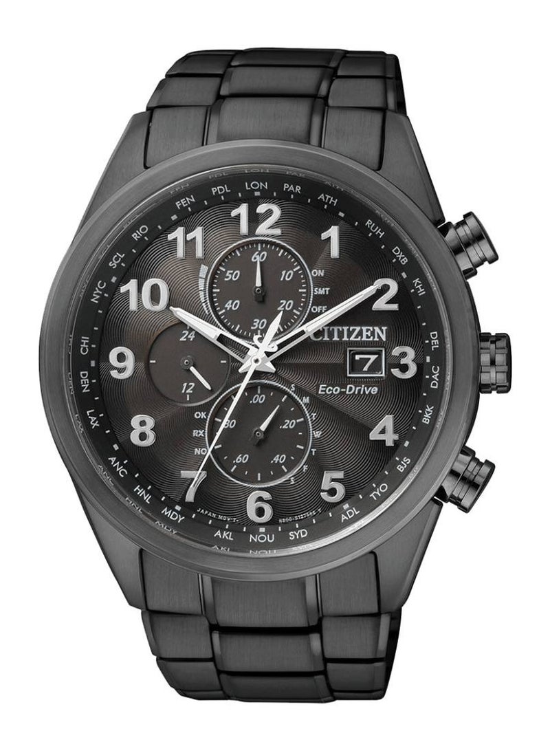 CITIZEN Eco-Drive Radio Controlled Stainless Steel Men's Watch AT8105-53E