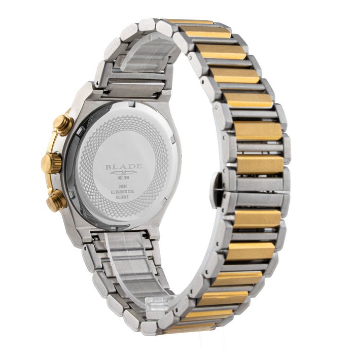 BLADE Admiral Ivory 3686G2TST SS Case & Band Multifunction Men's Watch - Image 4
