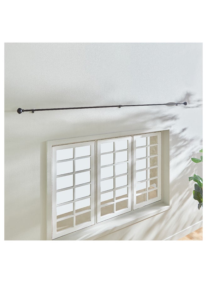 Home Box Quala Extendable Single Curtain Rod 320 x 1.6 cm  - Image 2