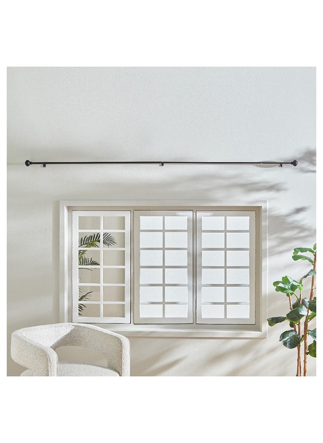 Home Box Quala Extendable Single Curtain Rod 320 x 1.6 cm  - Image 1
