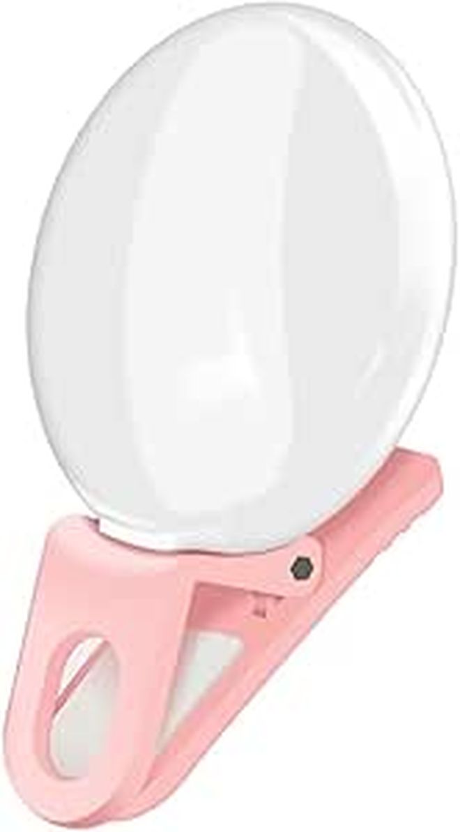 Compact Clip Photo Light USB Rechargeable 3 Color Temperatures Brightness Dimmable - Image 1