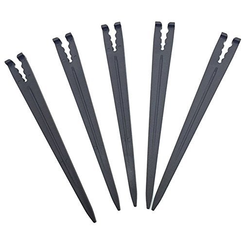 cozyou 50 Pcs Irrigation Support Stakes for 1/4-Inch Drip Tubing - Image 1