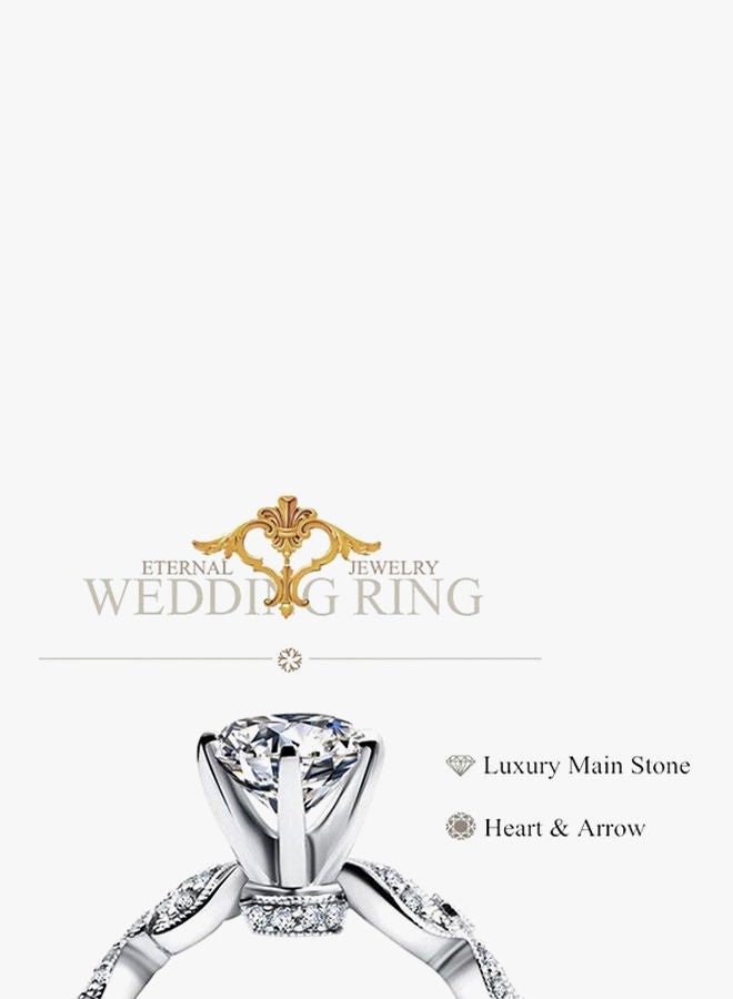 Y&D Crystal Studded Ring - Image 4