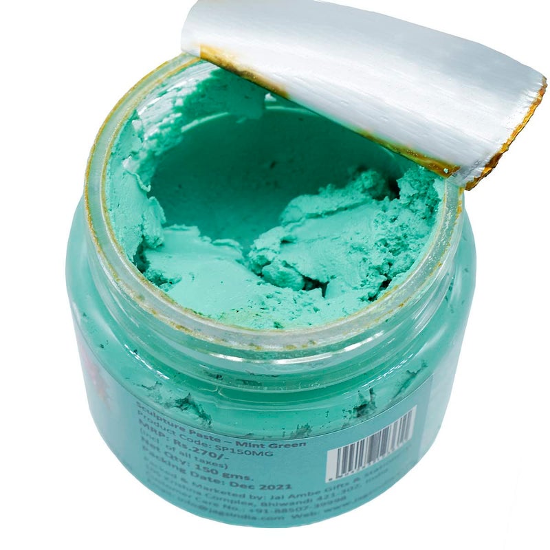 RH معجون النحت ألوان فردية 150 جرام، للرسم بالنحت، الرسم ثلاثي الأبعاد، فن اللصق، الحرف، والفنون، إلخ. (أسود فحمي) - Image 1