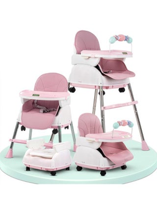 Baybee 4 In 1 Nora Convertible High Chair For Kids With Adjustable Height And Footrest - pzsku/Z4AD1A8834AFEA1BD7EE6Z/45/_/1728906224/cb4491f3-8dc2-405c-9f1b-8c2b125ddfd4
