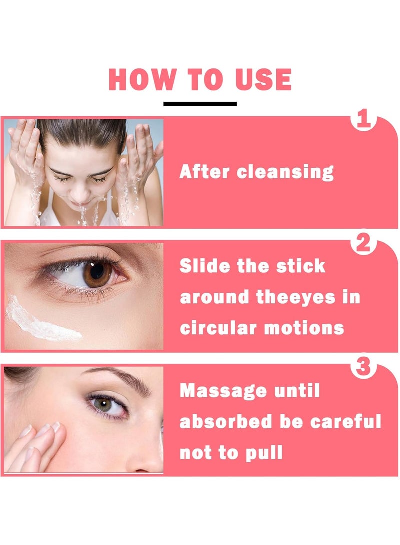 EELHOE Retinols Eye Cream , Anti Aging Eye Cream with Hyaluronic Acid and Collagen, Under Eye Cream Dark Circles and Puffiness - Image 4