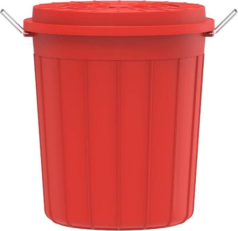 Cosmoplast Multipurpose Plastic Drum 30L with Lid for Cleaning, Storage, and Waste Disposal - Image 3