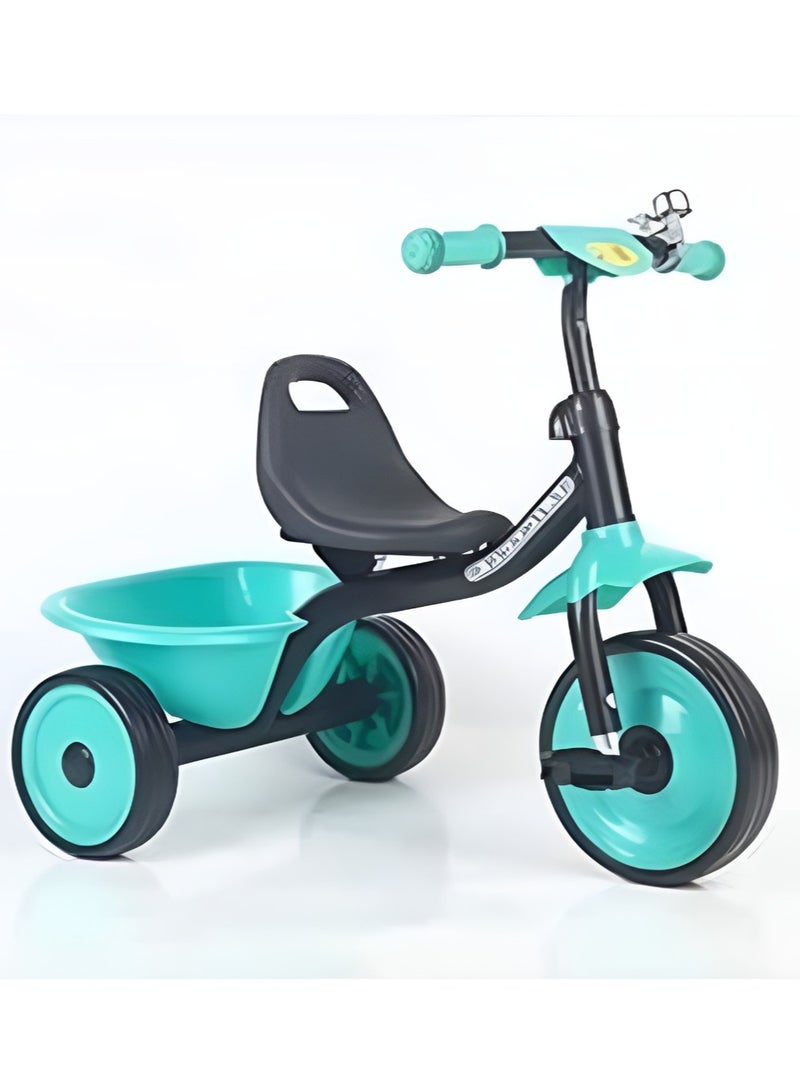 كيكو دراجة ثلاثية العجلات جديدة ومريحة للأطفال مع مساحة تخزين - Image 1