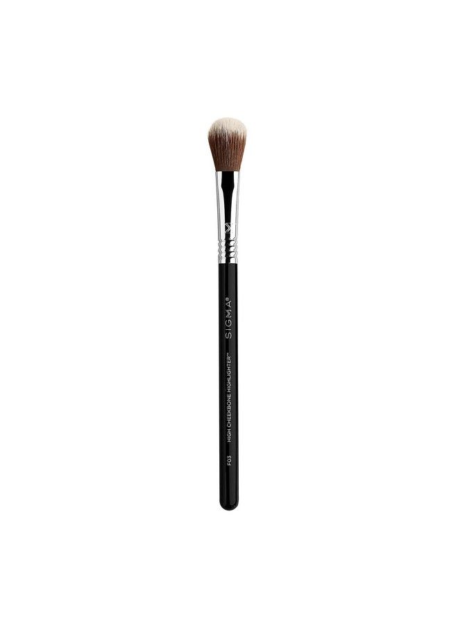 SIGMA Beauty F03 High Cheekbone Highlighter Professional Face & Eyes Makeup Brushes Crueltyfree & Vegan Waterproof& Soft Synthetic Fibers - Image 2