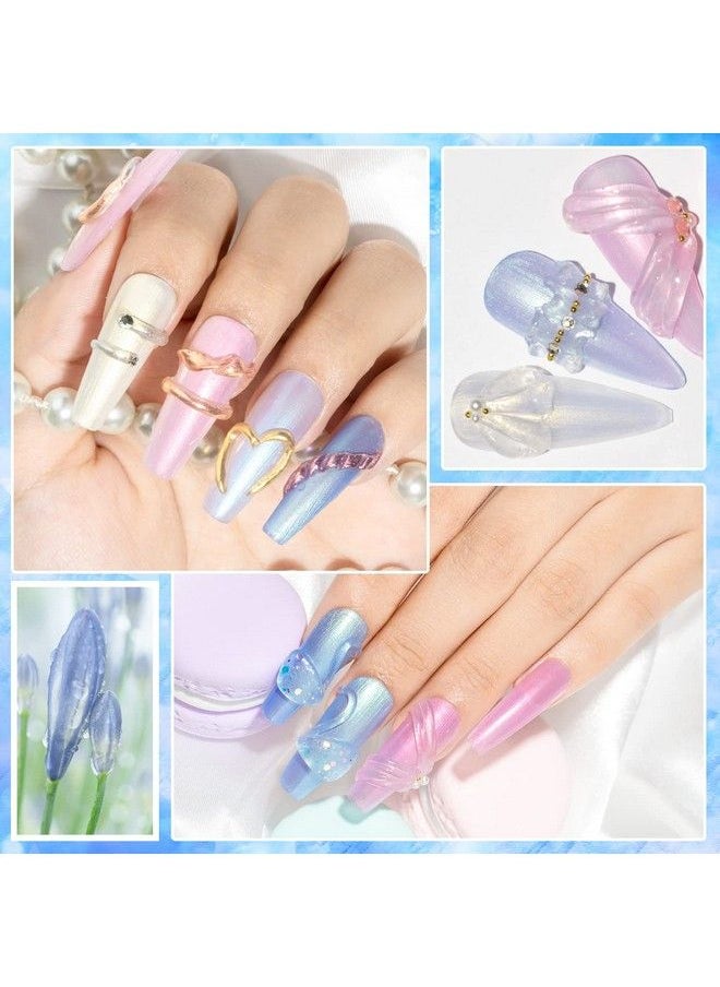 MIZHSE - Clear Solid Builder Gel For Nails 30G Hard Gel Extension Builder Nail Kit Nonsticky 3D Sculpture Glue Diy Nail Art Design - Image 1