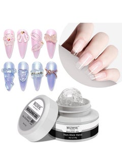 Clear Solid Builder Gel For Nails 30G Hard Gel Extension Builder Nail Kit Nonsticky 3D Sculpture Glue Diy Nail Art Design
