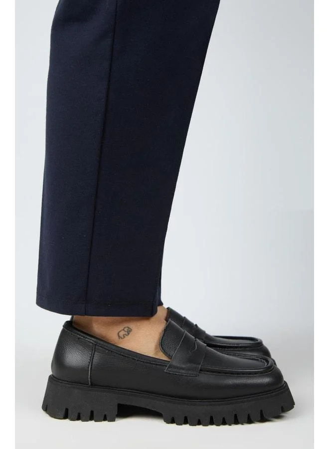 Manijero  Cepmen Women's Leather Square Toe Genuine Leather Loafer in Black. for Women | Best Price UAE