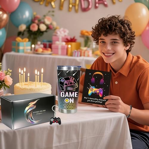 Carselage Gamer Gifts for Men Teens Boys, Cool Gaming Mug Birthday Christmas Valentine Gifts for Son Boyfriend Nephew Husband Brother Male, Graduation Gift for Him - Image 2