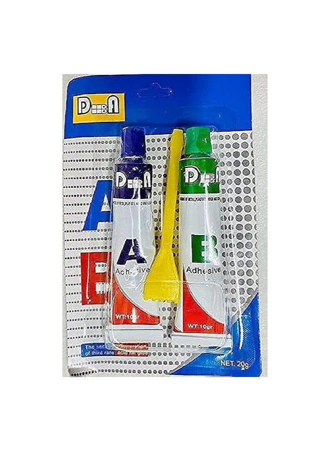 2 Tubes Strong Universal Glue for Metal & Plastic