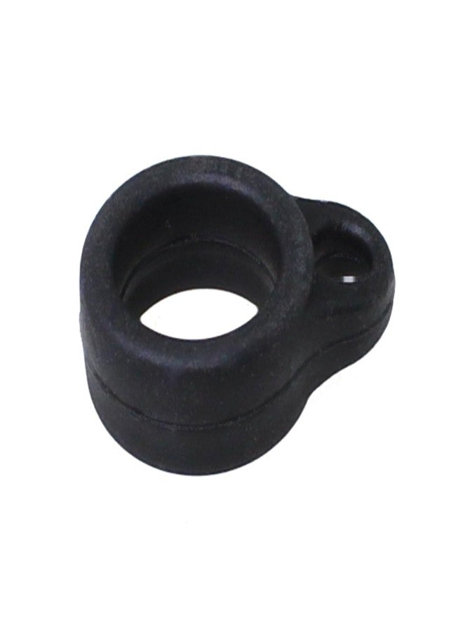 Maxmoral 100PCS Inside Diameter 8mm Black Replacement Silicone Rings Fountain Pen Anti Loss Prevention Lanyard Cover Kettle Hoop for Cell Phones and USB Flash Drives - Image 2