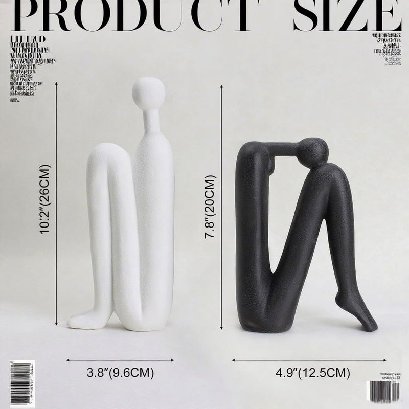 WANCHIY Book Ends Decorative for Shelves- Modern Bookends for Bookshelf Decor, Heavy Duty Book Holder and Book Stopper, Stylish Shelf Decorations and Bookends for Shelves - Image 2