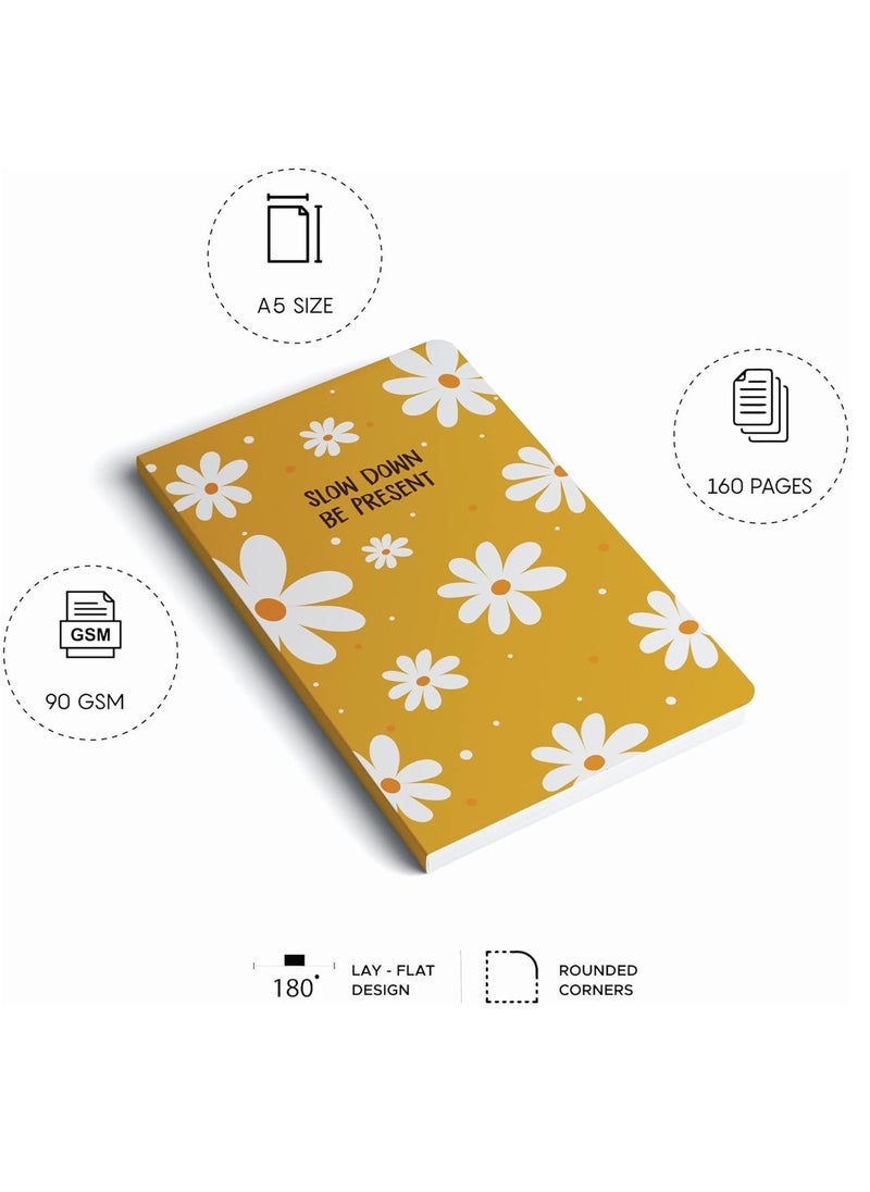 FACTOR NOTES A5 Size Softbound Ruled Notebook 160 Pages 90gsm Thickness  - Image 3