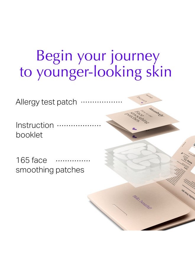 BLUMBODY Antiaging Face Wrinkle Treatment Nourishes Smooths And Natural Nonsilicone Wrinkle Patches For Fine Lines Wrinkles Eye Mouth Forehead 30 Day Supply - Image 5