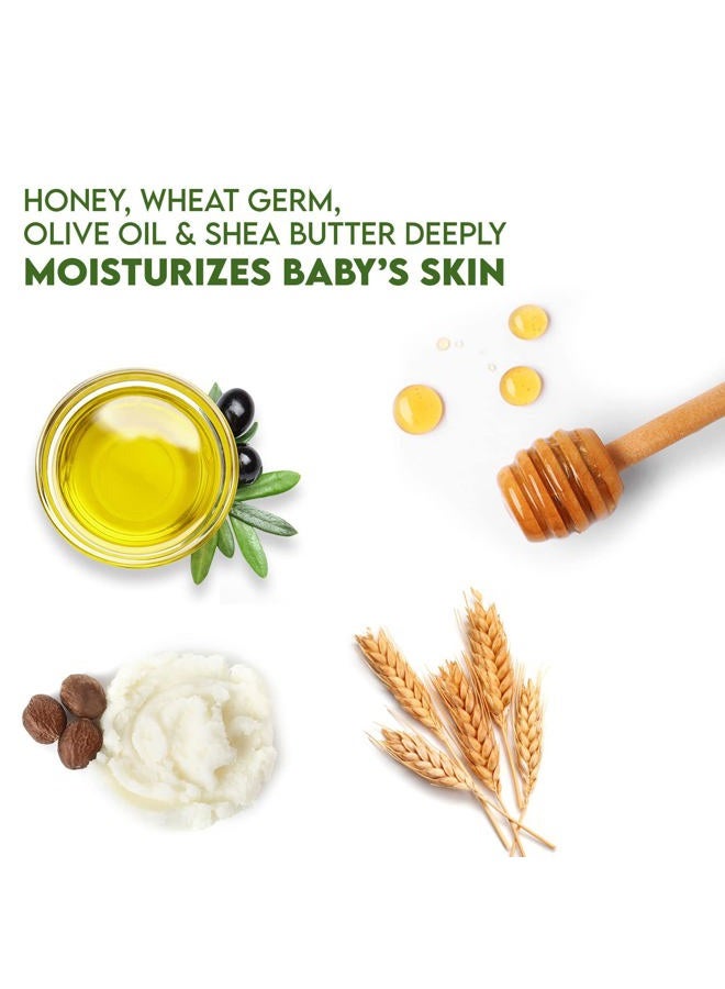 WBM Baby Face Cream, Honey & Wheatgerm Oil, 50g - Image 3