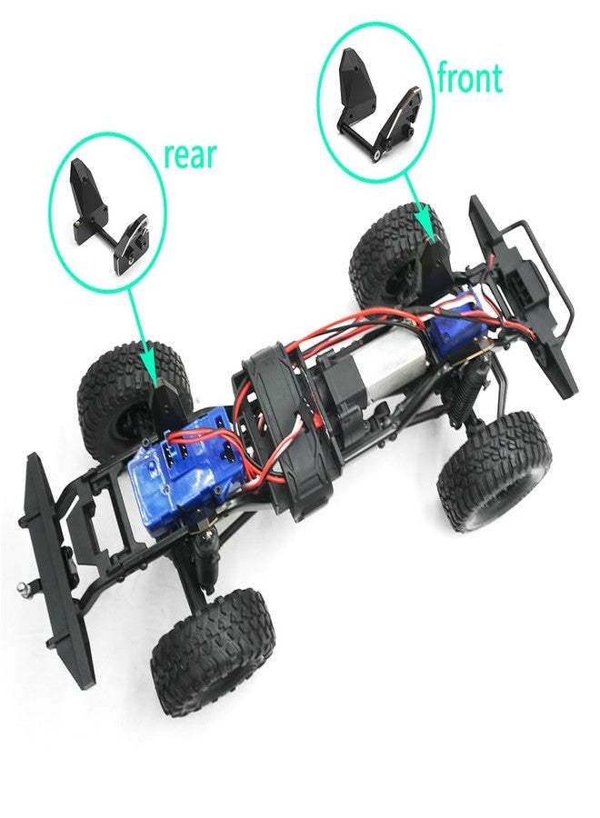 MOHERO 4Pcs CNC Aluminum RC Shock Towers Front and Rear Shock Mounts for 1/18 TRX4M Bronco Defender RC Crawler Car Upgrade Parts - Image 5