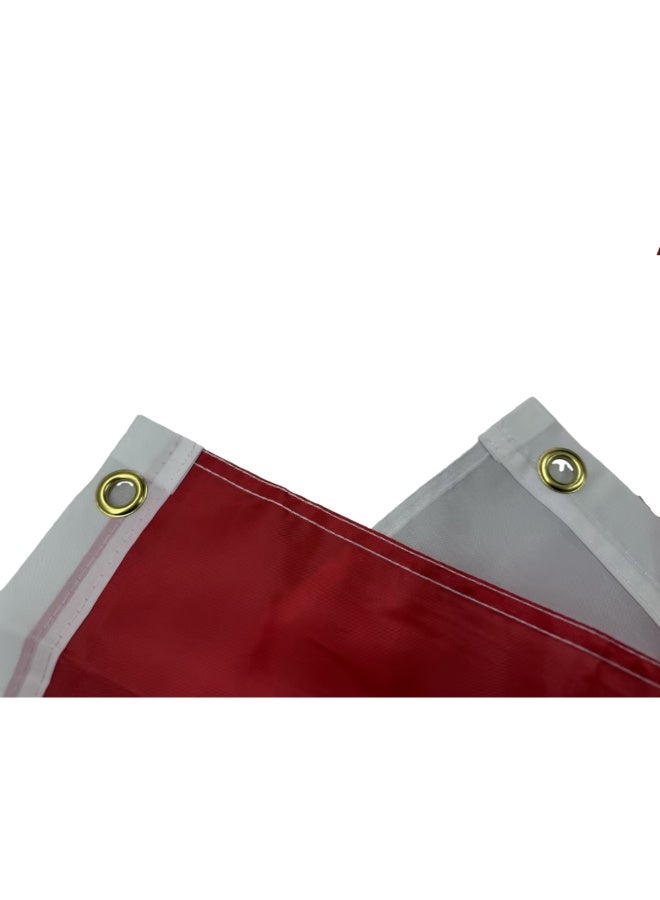 Stormflag Singapore flags 90x150cm(3x5ft) 100% polyester with brass grommets - Image 3